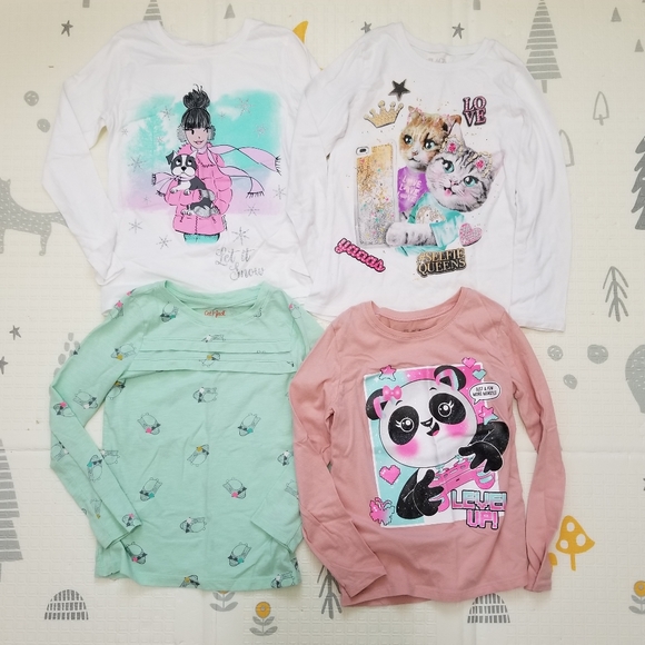 Girl's graphic long sleeve bundle - Picture 1 of 9